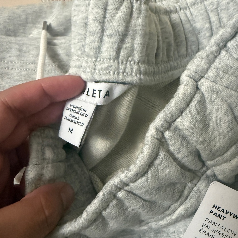 Terry Mid Rise Pant - Picture 6 of 6